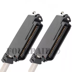 25 Paar Telco Amphenol CAT3 Kofferraumkabel 50-Pin Stecker auf Stecker - PBX AMP - 5 Fuß 6 Fuß - Bild 1 von 1