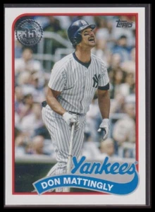 2024 Topps #89B-80 Don Mattingly 1989 Topps Baseball 35th Anniversary - Foto 1 di 2
