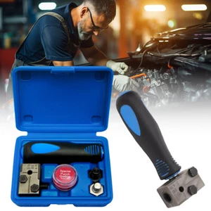 3/16 Zoll Doppel Bördelgerät Metall Handbremsleitung Bremsleitung Bördelgerät - Bild 1 von 16