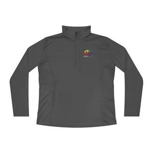 Damen Pullover mit Viertelreißverschluss, kuscheliges sportliches Oberteil, ideal für Outdoor-Abenteuer, - Bild 1 von 13