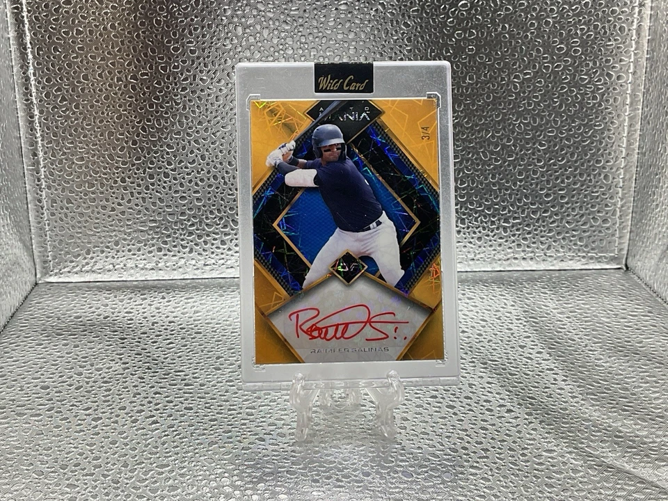 2023 Wild Card Auto Mania Raimfer Salinas Autograph #3/4 - Image 1 of 4