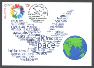MOLDOVA Europa 2023 PEACE – the highest value of humanity , maxicard - Picture 1 of 2