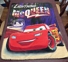 DISNEY PIXAR CARS Lightning McQueen Fleece Blanket Throw 52 X 37.5 “ Northwest
