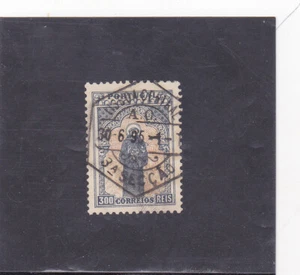 PORTUGAL 7 TH ANNIVERSARY ST. ANTHONY STAMP 300 R. (1895) Used - Picture 1 of 2