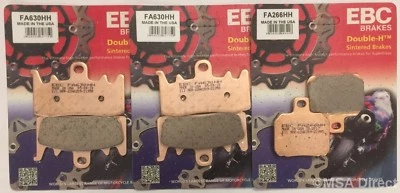 EBC Sintered FRONT and REAR Brake Pads For DUCATI HYPERSTRADA 939 (2016 to 2017) - Image 1 of 4