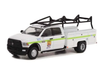 Ram 3500 2018 doble plataforma de servicio San Diego modelo a escala 1:64 - Greenlight 46100E~ Foto 1 de 3