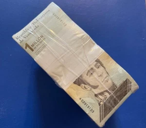 Venezuela 1 Million Bolivares Soberano Menge 500 2020 gebraucht Stück COA - Bild 1 von 3