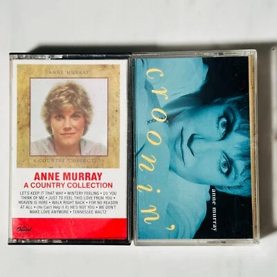 Anne Murray - Лот из 2 Кассет - Croonin' - A Country Collection - Изображение 1 из 3