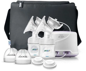 Philips Avent Comfort Double Electric Breast Pump SCF334/02 (New Sealed) - Picture 1 of 12