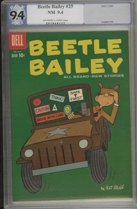 BEETLE BAILEY #25 PGX 9.4 - Picture 1 of 2