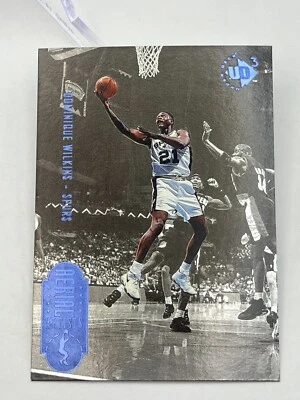 1997 Upper Deck Basketball NBA Aerial Artists Card #51 Dominique Wilkins - Spurs - Image 1 of 2