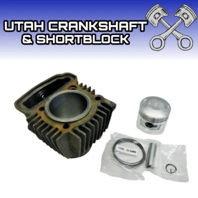 +3.50mm BIG BORE Honda Trail 90 Cylinder Piston CT90 CT 90 1966-1970 11A5N1 - Image 1 of 4