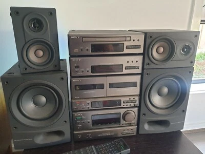 Sony Mini-HIFI system, FH-E858 Vintage in very good condition - Image 1 of 4