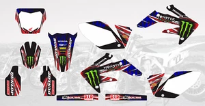AM0468 MX DIRT BIKE GRAPHICS DECALS STICKERS FOR HONDA CRF 250 R 2004 2005 - Picture 1 of 1