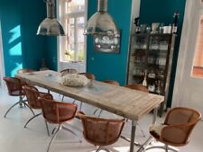 Mesa moderna "Toscana" en industria estilo Massive mesa de comedor andamio madera Loft