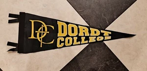Banderín vintage Dordt College NCAA - Imagen 1 de 2