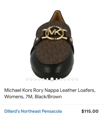 Michael Kors Rory Loafer New Size 8.5M Made In Vietnam 🇻🇳  - Image 1 of 4