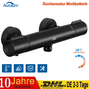 Duschsystem mit Thermostat Duscharmatur Regendusche Duschset Handbrause Dusche - Bild 1 von 236