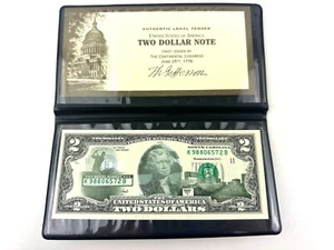 World Reserve Monetary Exchange Series 2003A $2 Bill SN: K98806572B NEW - Picture 1 of 10