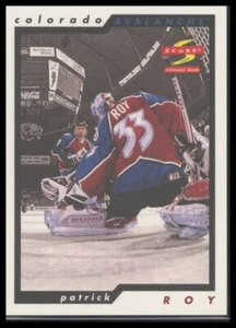 1996-97 Score #1 Patrick Roy Golden Blades Samples - Picture 1 of 2