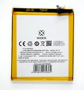 Batería alta calidad para Meizu M3S 3020 mha Modelo BT15 ENVIO GRATIS - Imagen 1 de 1