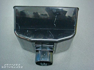 BLACK ROUND 68MM DOWNPIPE RAINWATER DOWNSPOUT HOPPER - Picture 1 of 7