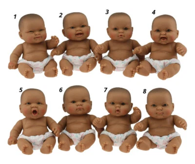 1 Adorable Hispanic Native American Berenguer 10" Lots to Love Baby Bath Doll