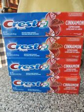 Lot of 4 Crest Complete Plus Cinnamon Expressions whitening toothpaste Exp 4/24
