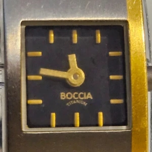 Orologio Vintage Donna "BOCCIA" Milano TITANIUM Italian Design alte Uhr 2000er - Bild 1 von 23
