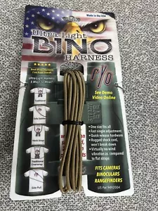 Bino Ultra Light Harness Binocular/Camera/Rangefinder Color Olive - Picture 1 of 2