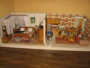 Puppenstube Schönherr o Gottschalk "" Eingerichtet """ Puppenhaus Puppenküche - Bild 1 von 12