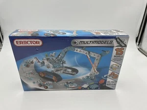 Erector Muiltimodels 6515 - 15 Models 250+ Parts Brand New Factory Sealed - Picture 1 of 6
