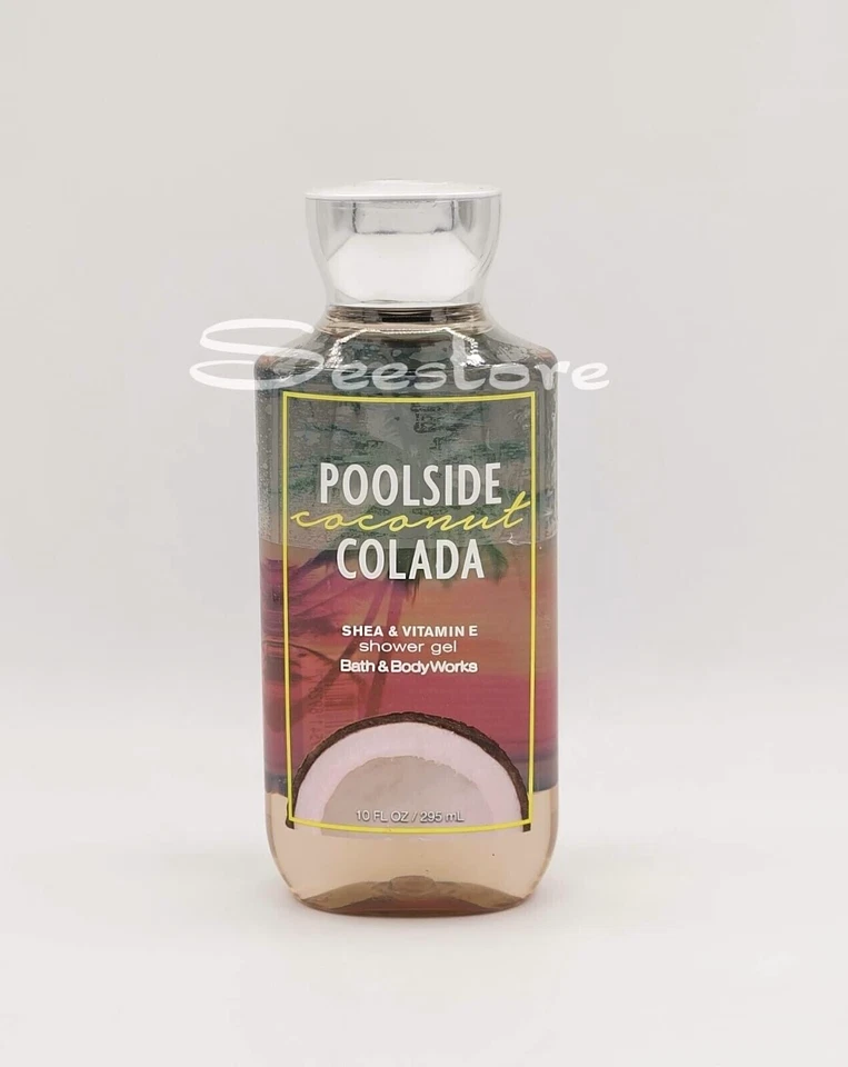 Bath & Body Works Poolside Coconut Colada Shower GEL Wash X 3