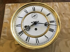 ORIGINAL VINTAGE KIENINGER TRIPLE CHIME CLOCK MOVEMENT MADE IN GERMANY 03J - Picture 1 of 9