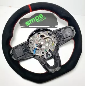 Gen 3 F56 Black & Red Full Alcantara Steering wheel AUTO, JCW Pro - Picture 1 of 4