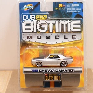 2006 Jada Dub City Bigtime Muscle '69 Chevy Camaro 1:64 Silver - Picture 1 of 2