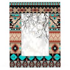 Ethnic Aztec 5x7 Picture Frames Colorful Geometric Photo Frames Collage for W...