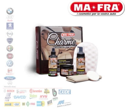 MA-FRA CHARME LEATHER CARE TRATTAMENTO INTERNI PELLE AUTO KT017