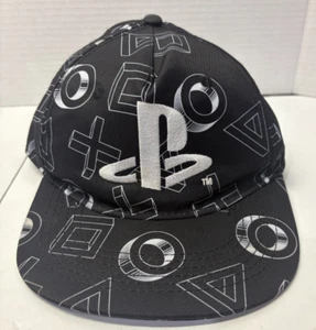 H&M Printed Twill PLAYSTATION LOGO CAP SNAPBACK HAT - Ships Fast - Picture 1 of 4