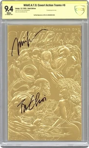 Wildcats Covert Action Teams #6B Lee Gold CBCS 9.4 Verified Sig 1993 - Picture 1 of 1