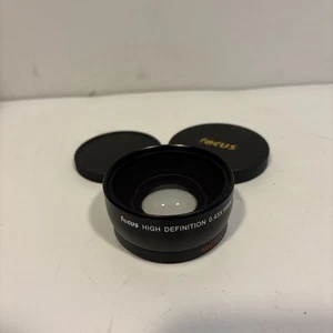 FOCUS Macro HIGH DEFINITION 0.43X58MM WIDE ANGLE LENS JAPAN OPTICS - Great Cond - Picture 1 of 9