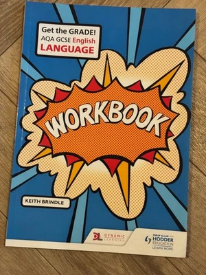 Get the GRADE! AQA GCSE English LANGUAGE Workbook - Image 1 of 2