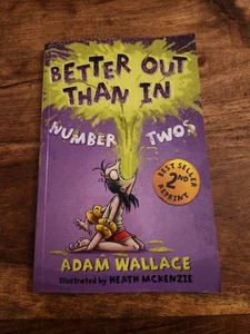 Better out Than in 2 by Adam Wallace Paperback SIGNED COPY - Picture 1 of 9