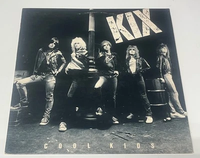 "KIX"  1983  COOL KIDS ORIGINAL VINYL LP  HARD ROCK .. Vg+, Ex - Image 1 of 3