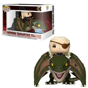 House of the Dragon Aemond Targaryen with Vhagar Exclusive Pop! Ride #136 - Imagen 1 de 3
