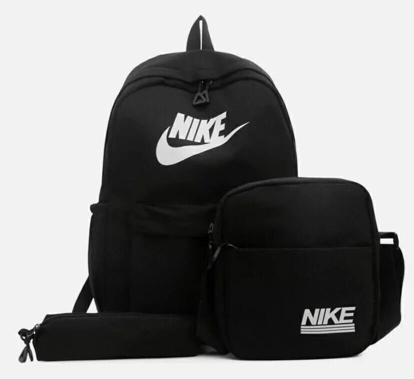 Nike Backpack bag Lunch bag Pencil case 3Pcs School trip backpack uk