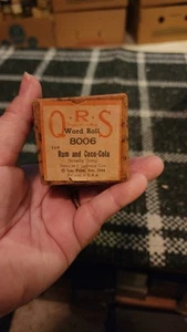 QRS Player Piano Word Roll #8006 - Rum & Coca-Cola - Picture 1 of 4