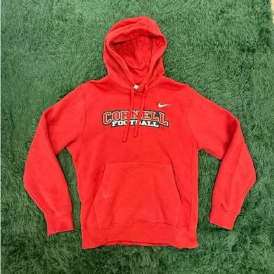 Nike Cornell университета красный маленький пуловер толстовка с капюшоном унисекс NCAA - Изображение 1 из 4