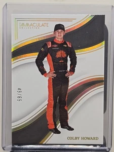 2023 Panini Chronicles Immaculate Collection Holo Gold 49/65 Colby Howard #25 - Picture 1 of 6
