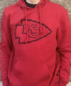 NWT ‘47 Brand Kansas City Chief’s Red Arrowhead Hoodie - Picture 1 of 7